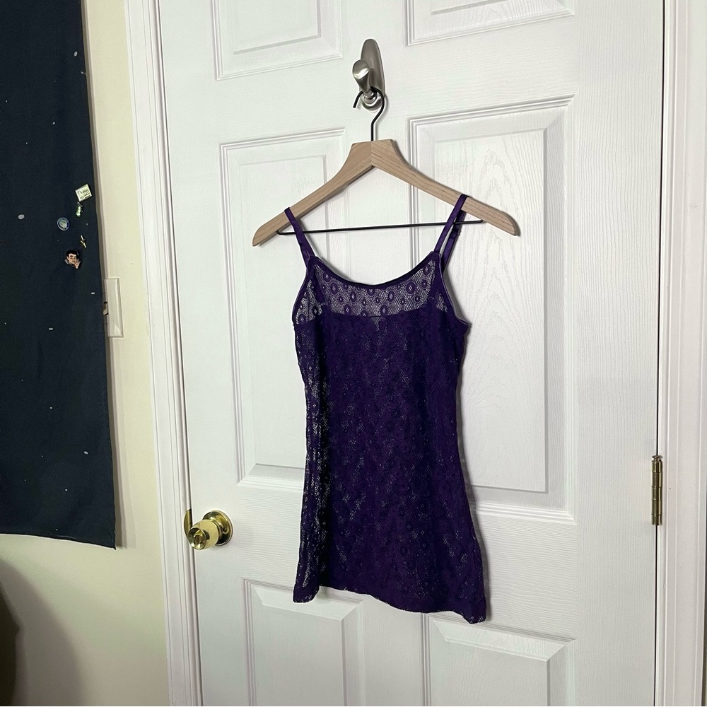 ✧･ﾟy2k charlotte russe purple tank